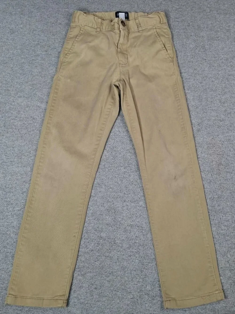 ChildrensPlace Boys Khaki School Pants Size 8 Straight Leg Casual School Uniform